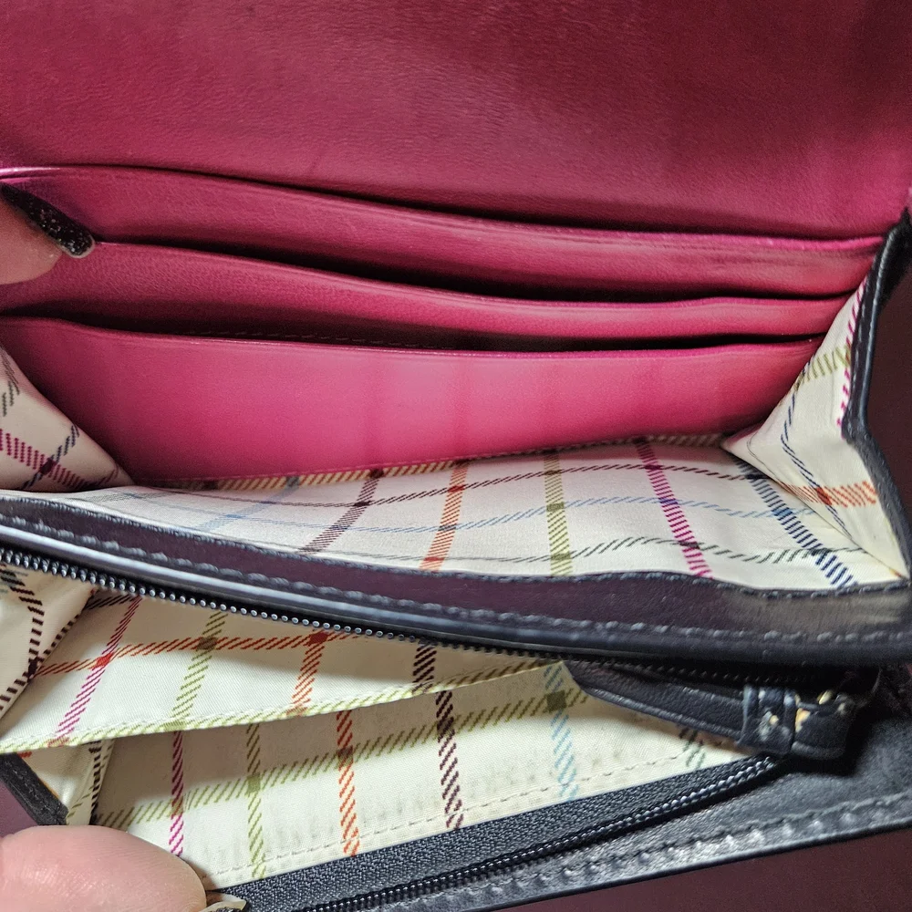 Coach Black Leather Wallet - Picture 4 of 4